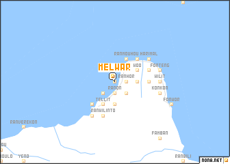 map of Melwar