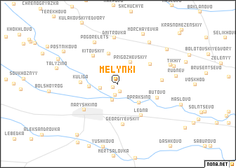 map of Melynki