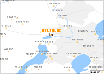 map of Mel\