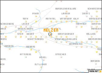 map of Melzen