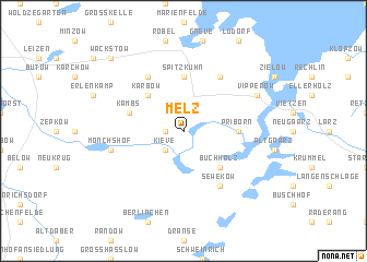 map of Melz