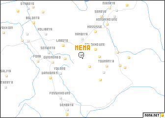 map of Méma