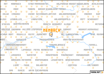 map of Membach