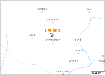 map of Membao