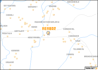 map of Membar