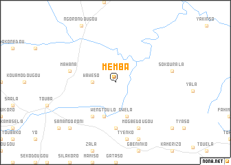 map of Mèmba