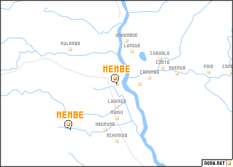map of Membe