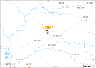 map of Membe