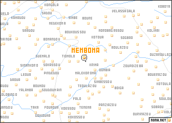 map of Memboma