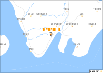map of Membulu