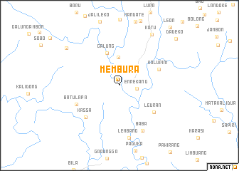 map of Membura