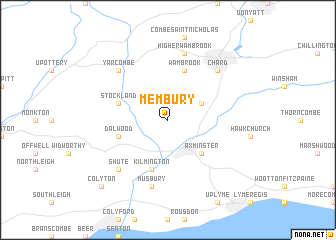 map of Membury