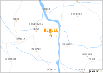 map of Memele