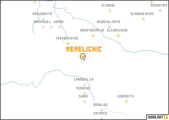 map of Memelichic