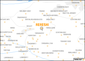 map of Memeshi