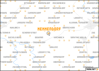 map of Memmendorf