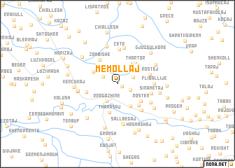 map of (( Memollaj ))