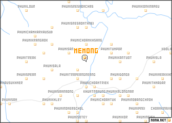 map of Mémông