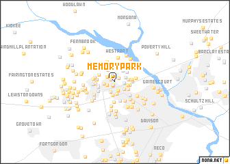 map of Memory Park