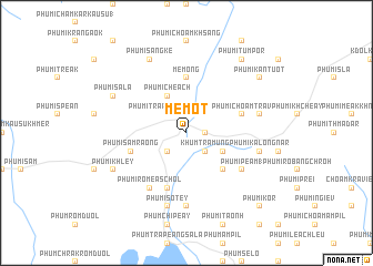 map of Mémót