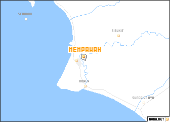 map of Mempawah
