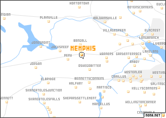 map of Memphis