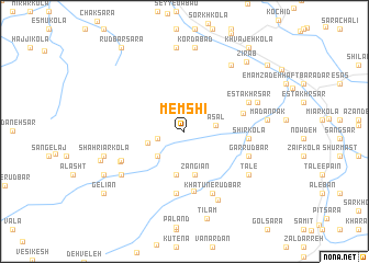 map of Memshī