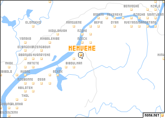 map of Memvéme