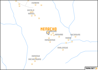 map of Menacho