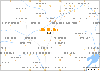 map of Menagisy