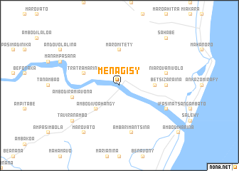 map of Menagisy