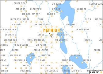 map of Menaida