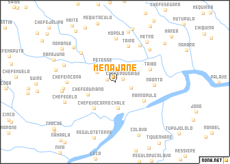 map of Menajane