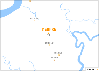 map of Menake