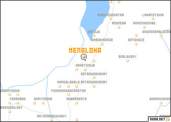 map of Menaloha