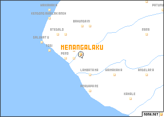 map of Menangalaku