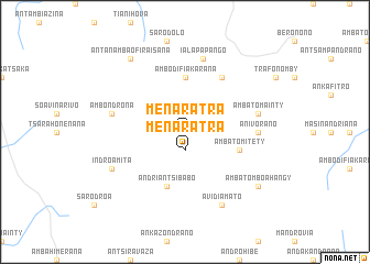 map of Menaratra