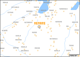 map of Menare