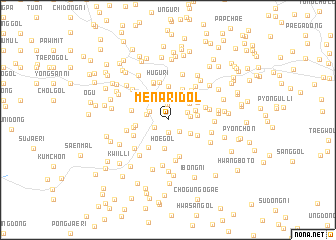 map of Menaridol