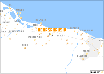 map of Menasah Rusip