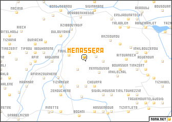 map of Menassera