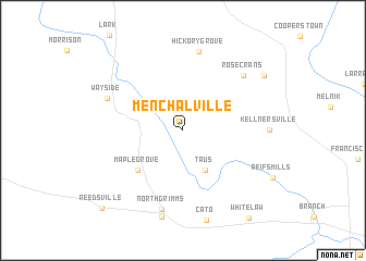 map of Menchalville