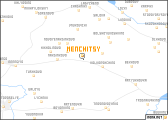 map of Menchitsy