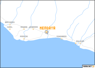map of Mendaya