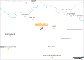 map of Mendeli