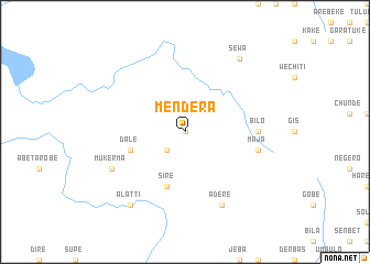 map of Mendera