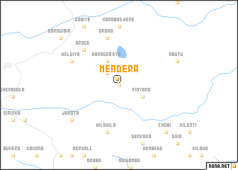 map of Mendera