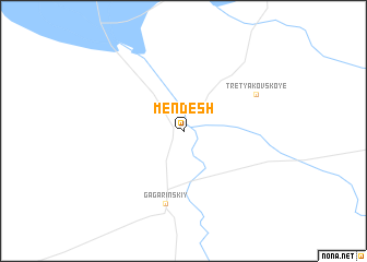 map of Mendesh