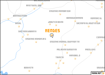 map of Mendes