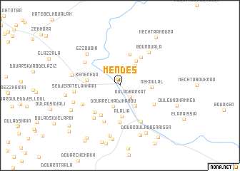 map of Mendes